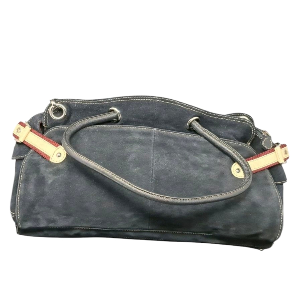Cole Haan Black Suede Kelsey Bag NWT